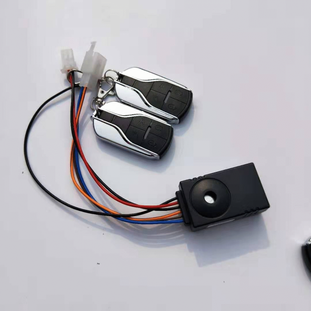 电动车防盗器原理